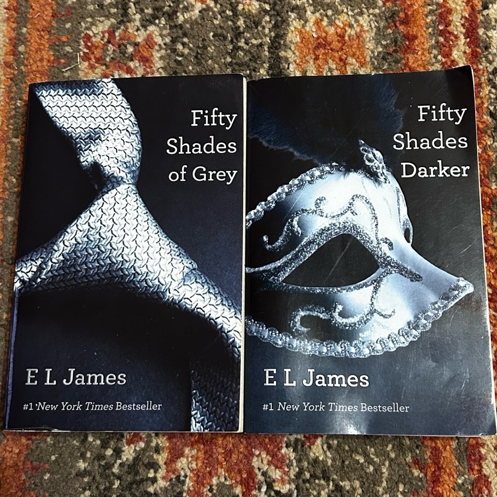 Fifty Shades of Grey and Fifty Shades Darker Books